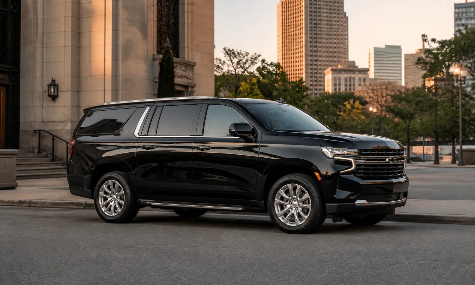 Representative image of a Chevrolet Suburban private transportation vehicle